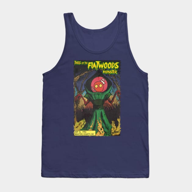 Tales of the Flatwoods Monster Tank Top by theartofron